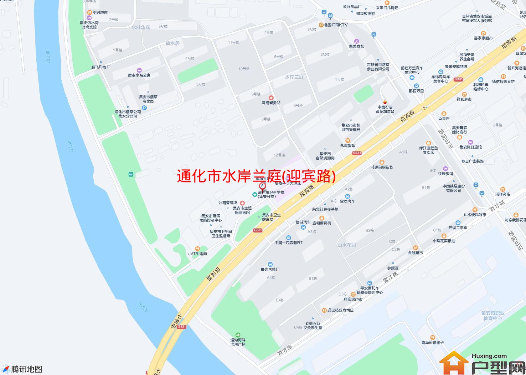 水岸兰庭(迎宾路)小区 - 户型网