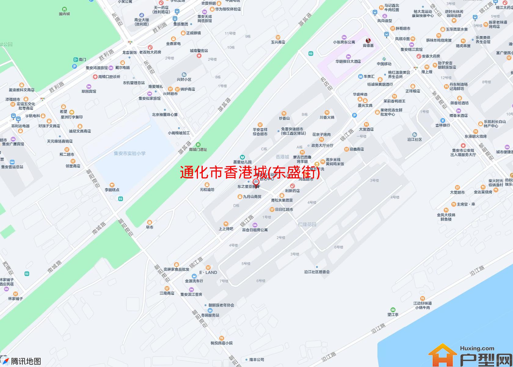 香港城(东盛街)小区 - 户型网