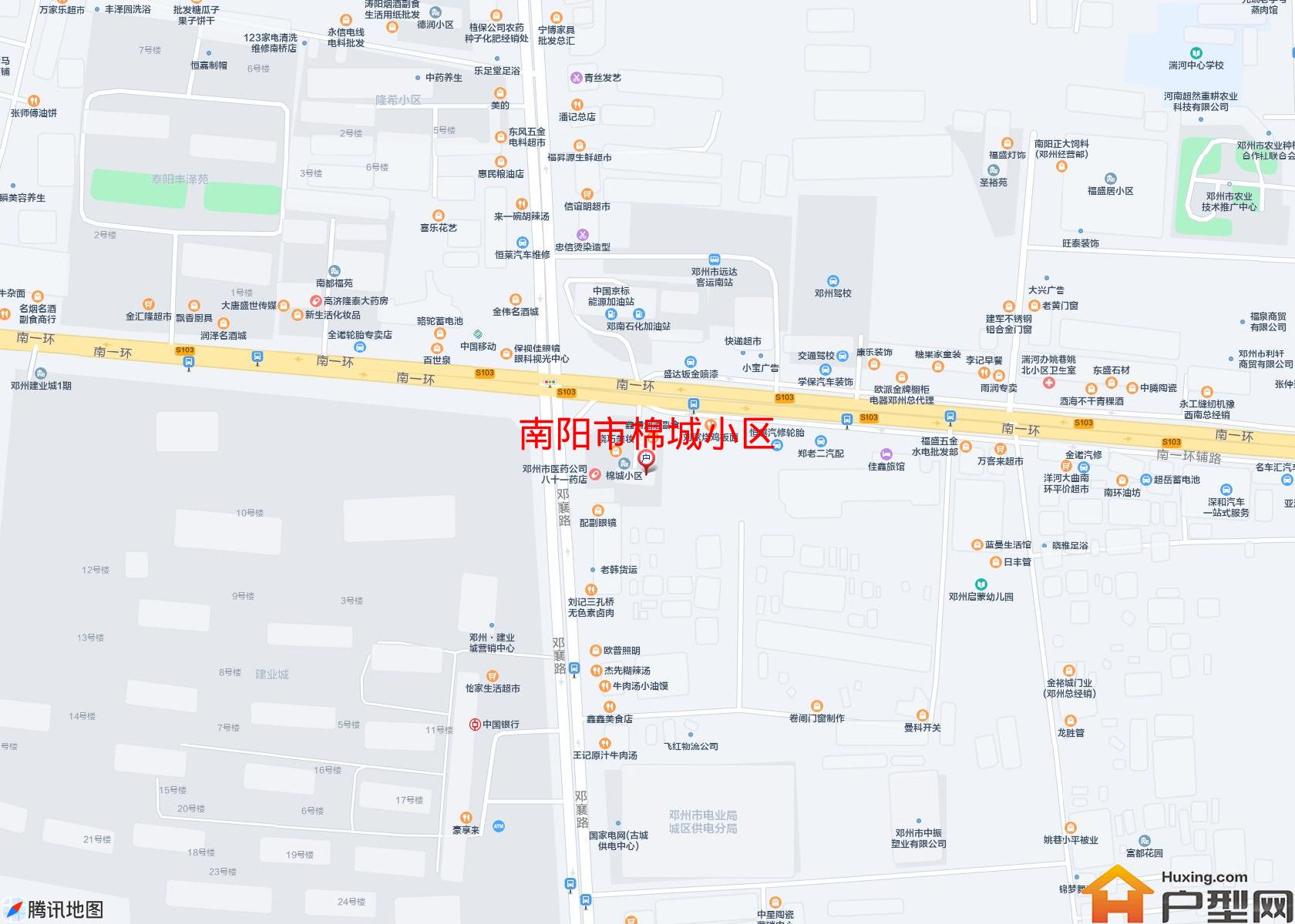棉城小区小区 - 户型网