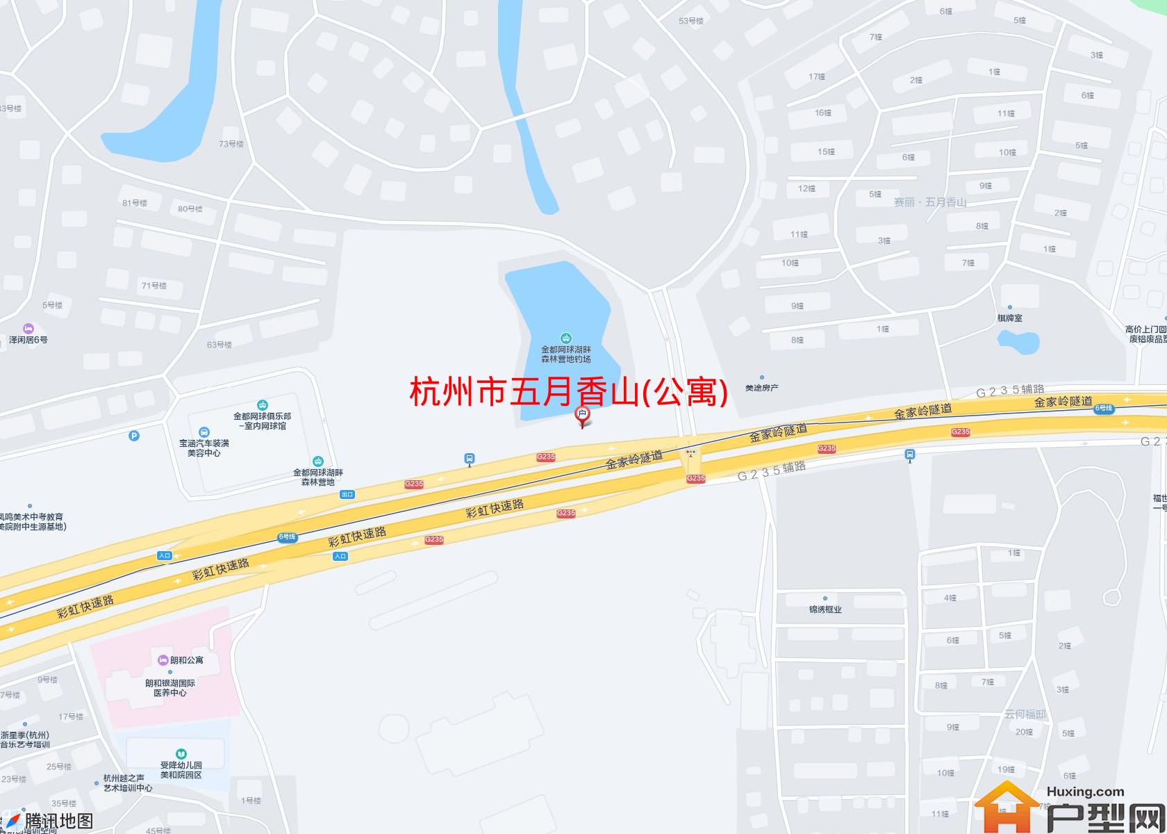 五月香山(公寓)小区 - 户型网