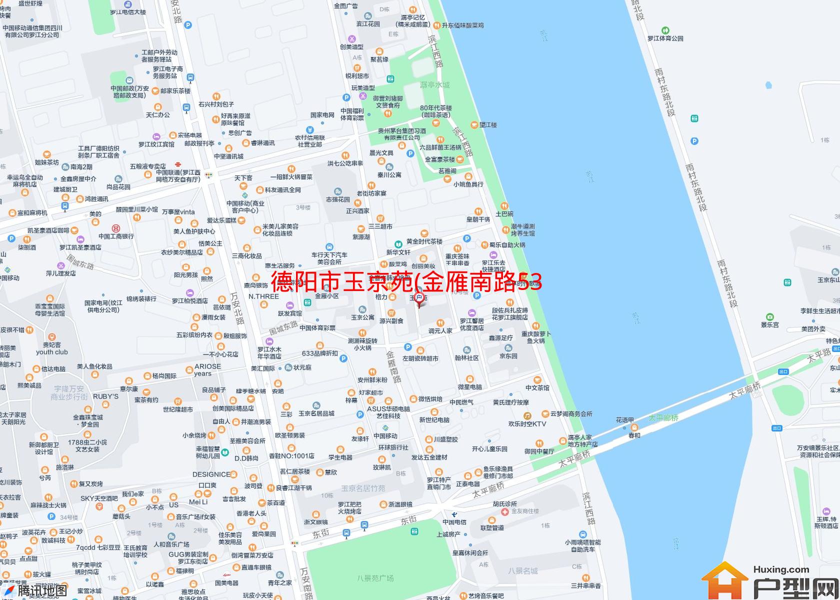 玉京苑(金雁南路53号)小区 - 户型网