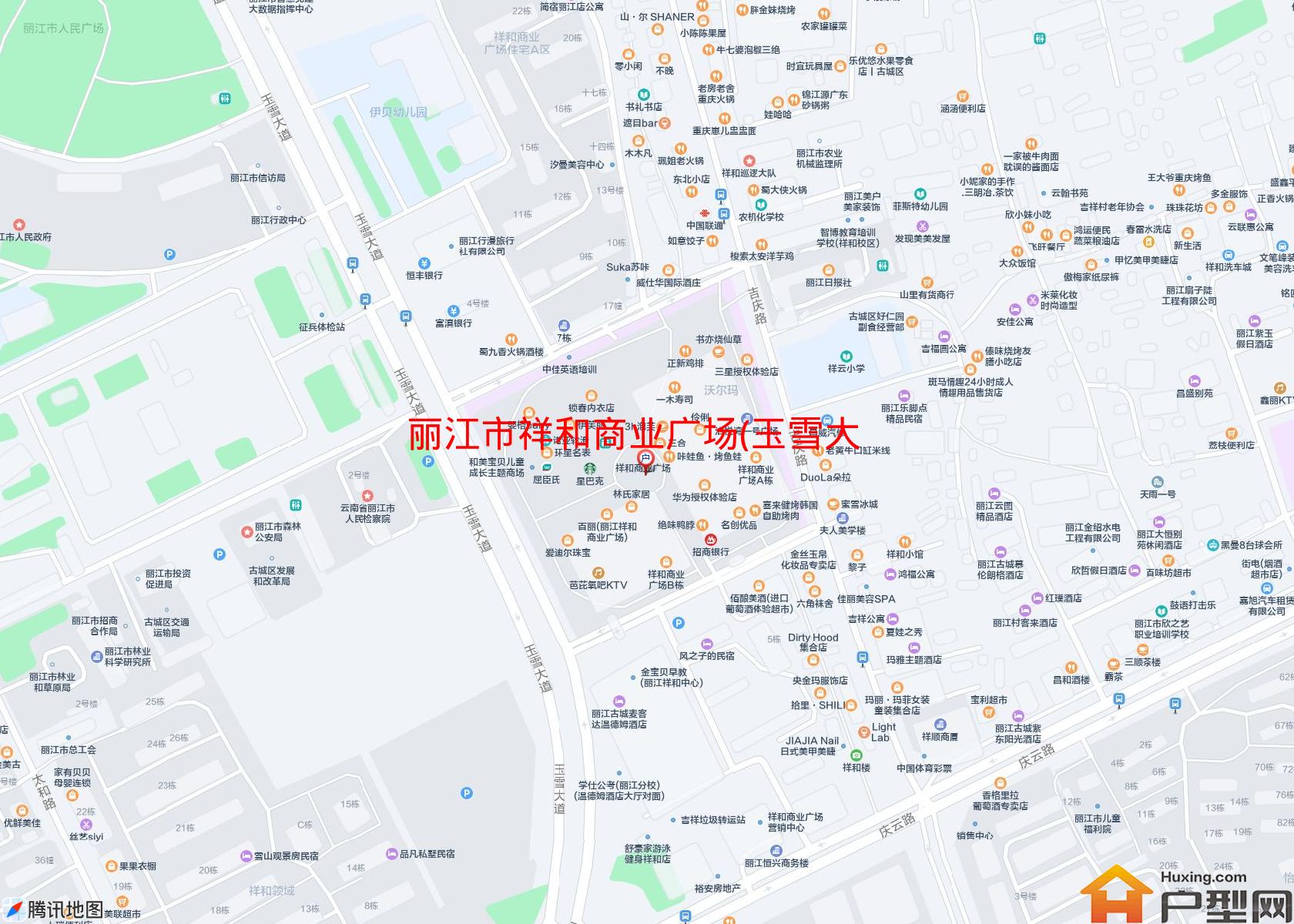 祥和商业广场(玉雪大道)小区 - 户型网