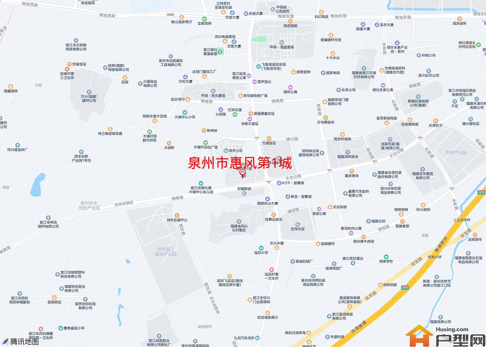 惠风第1城小区 - 户型网