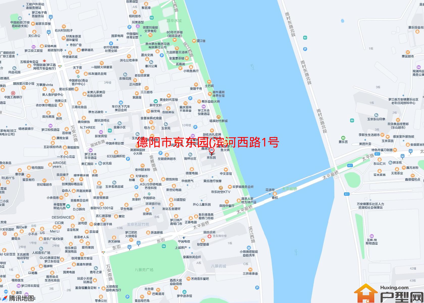 京东园(滨河西路1号)小区 - 户型网