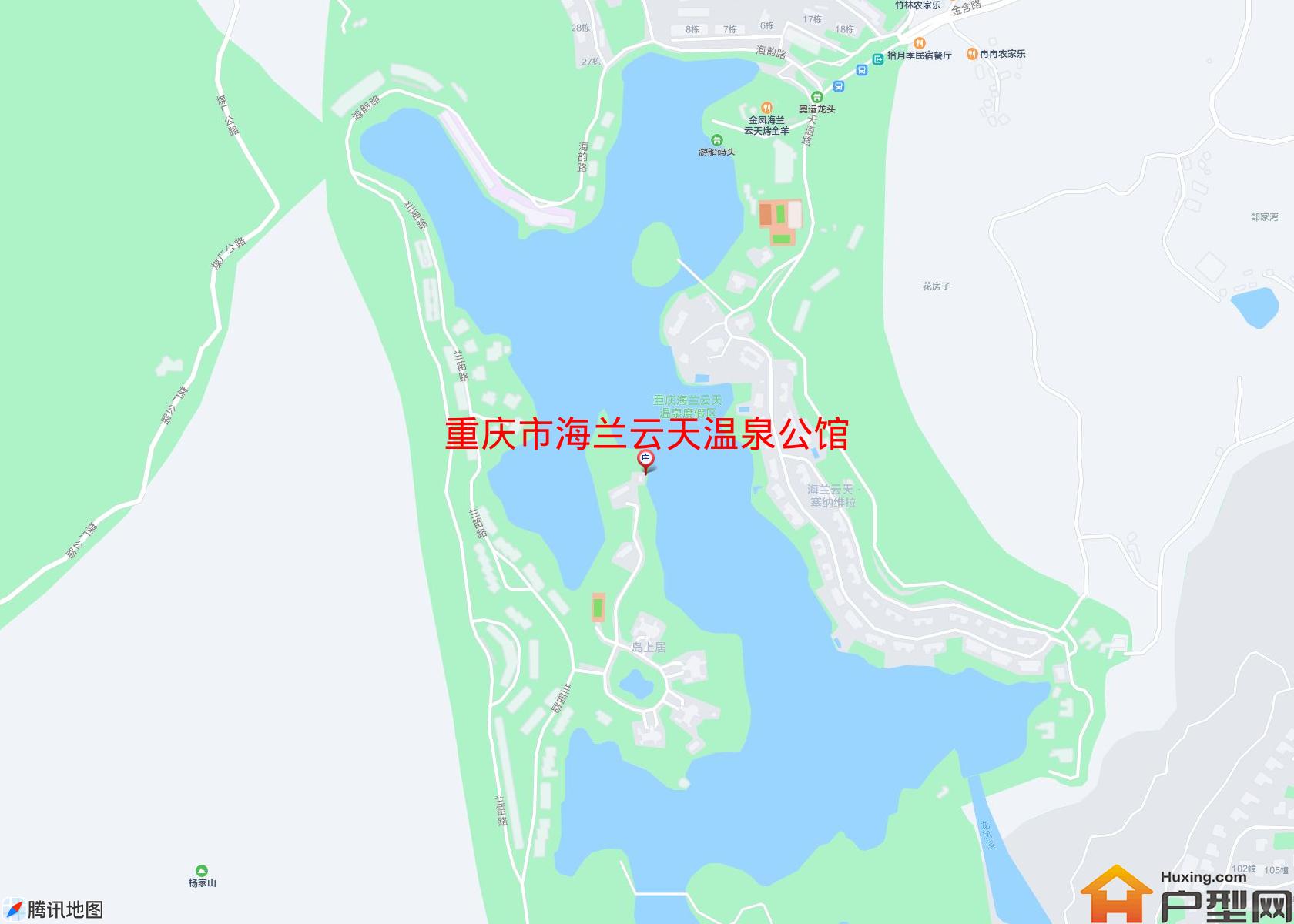 海兰云天温泉公馆小区 - 户型网