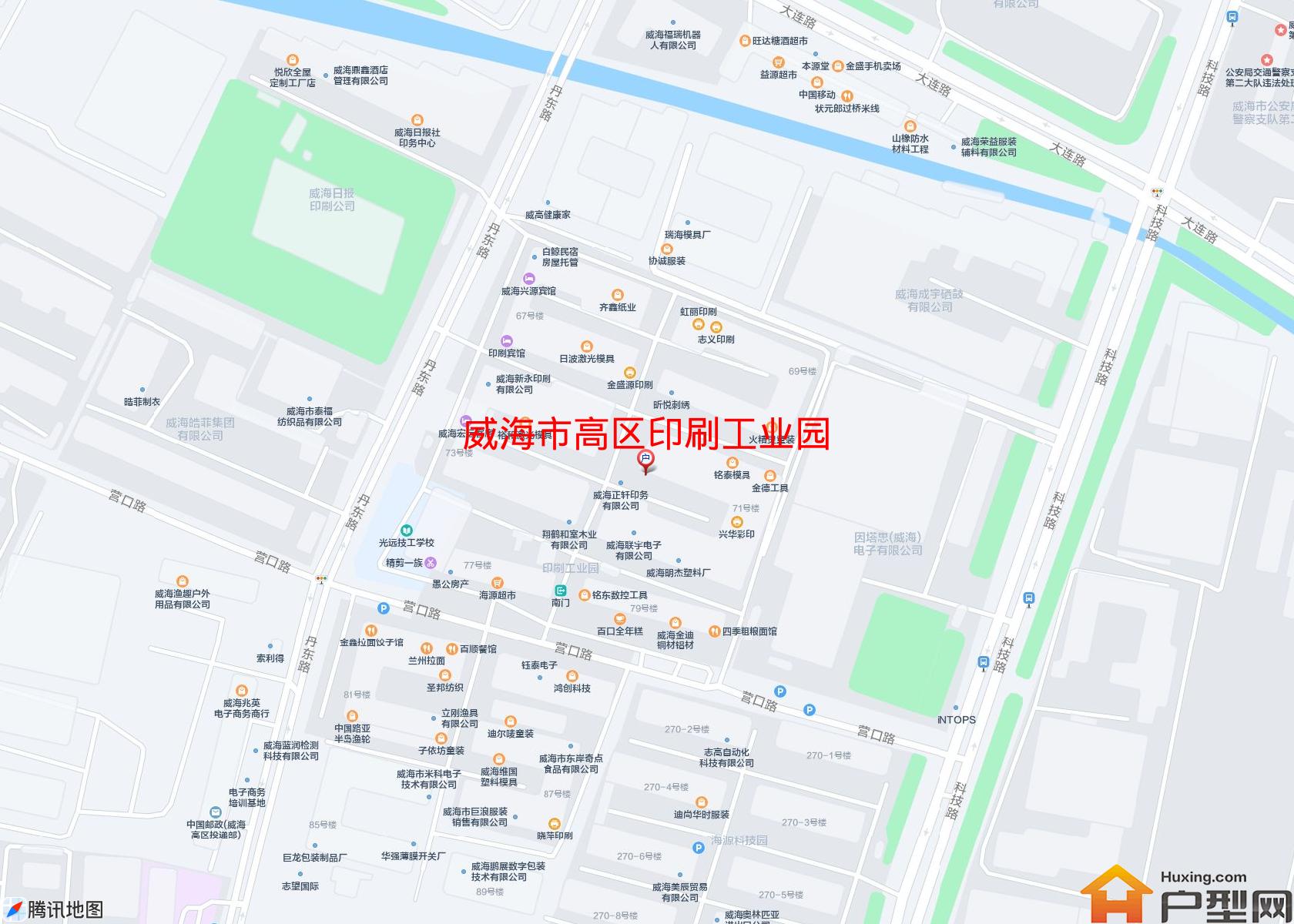 高区印刷工业园小区 - 户型网