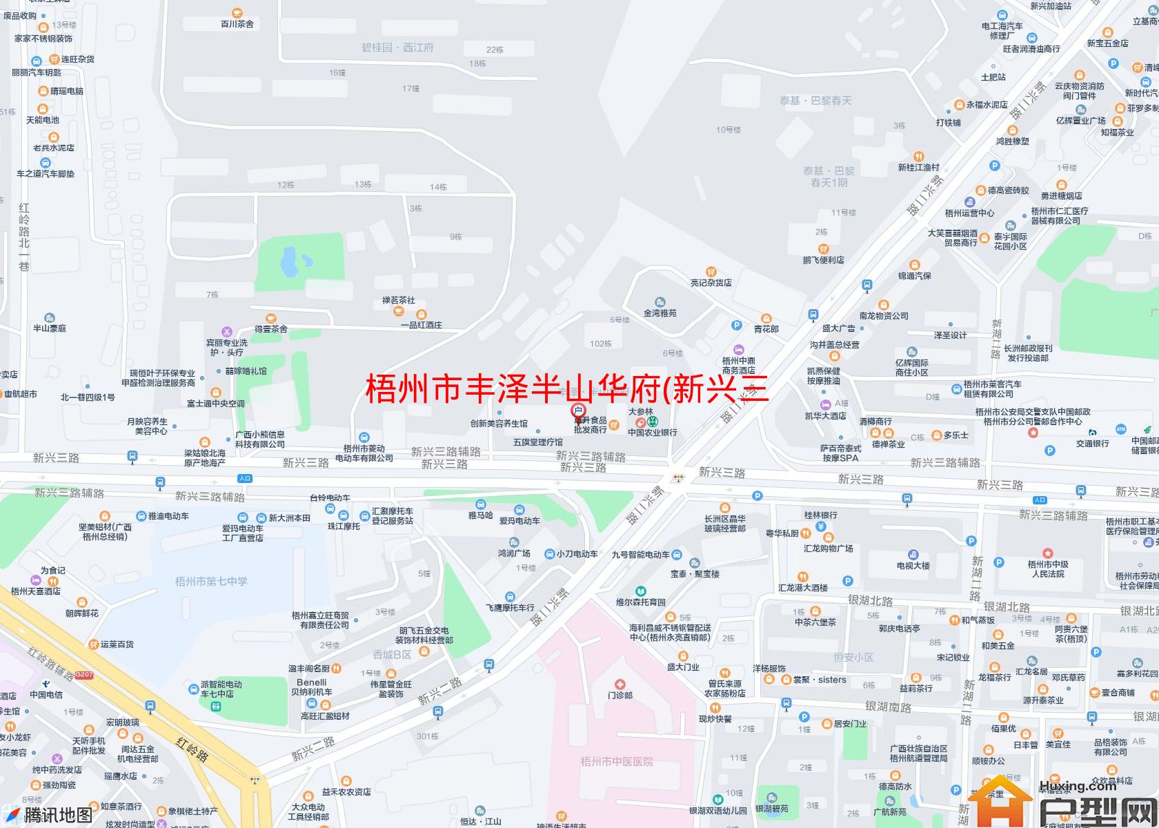 丰泽半山华府(新兴三路102号)小区 - 户型网