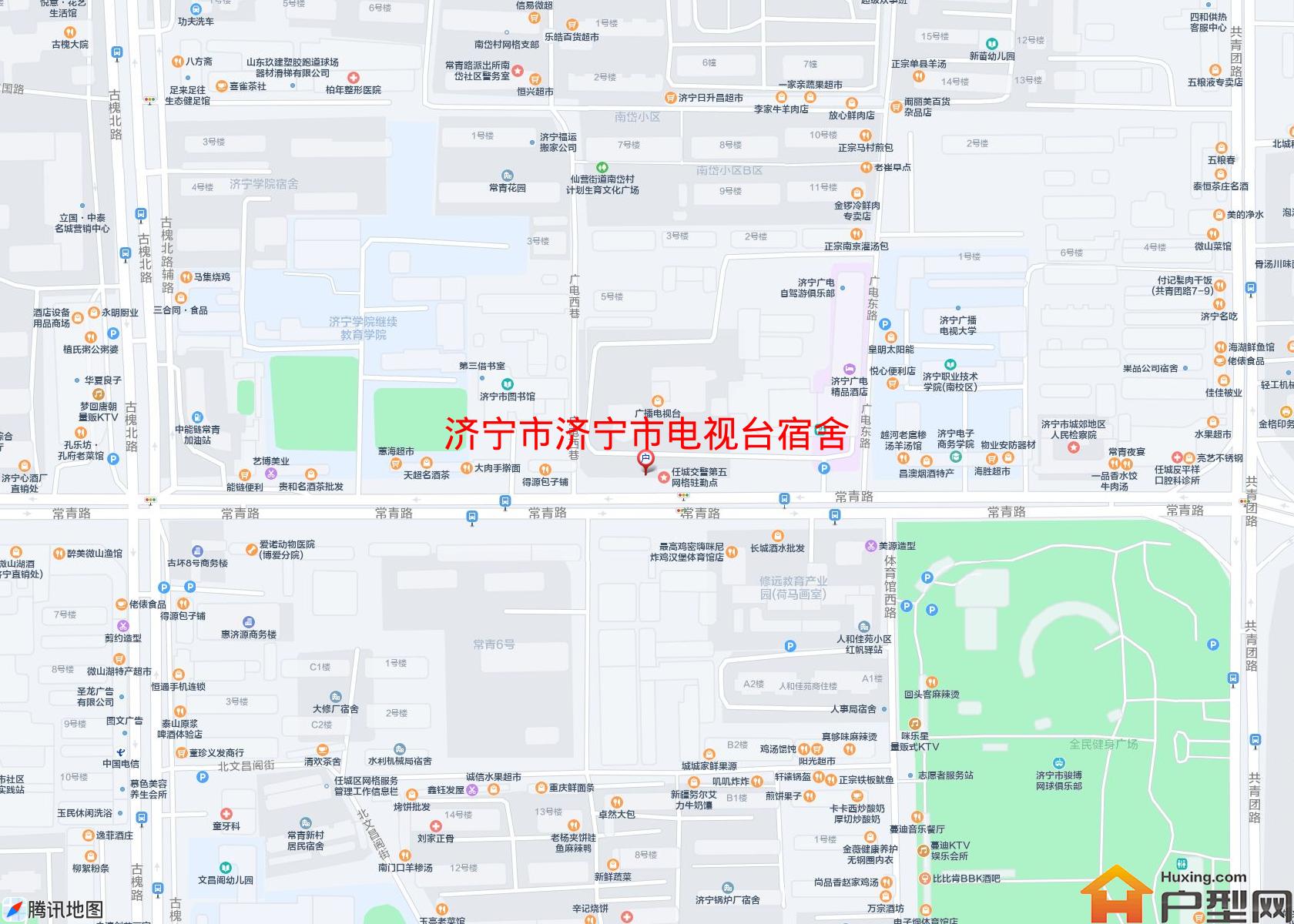 济宁市电视台宿舍小区 - 户型网