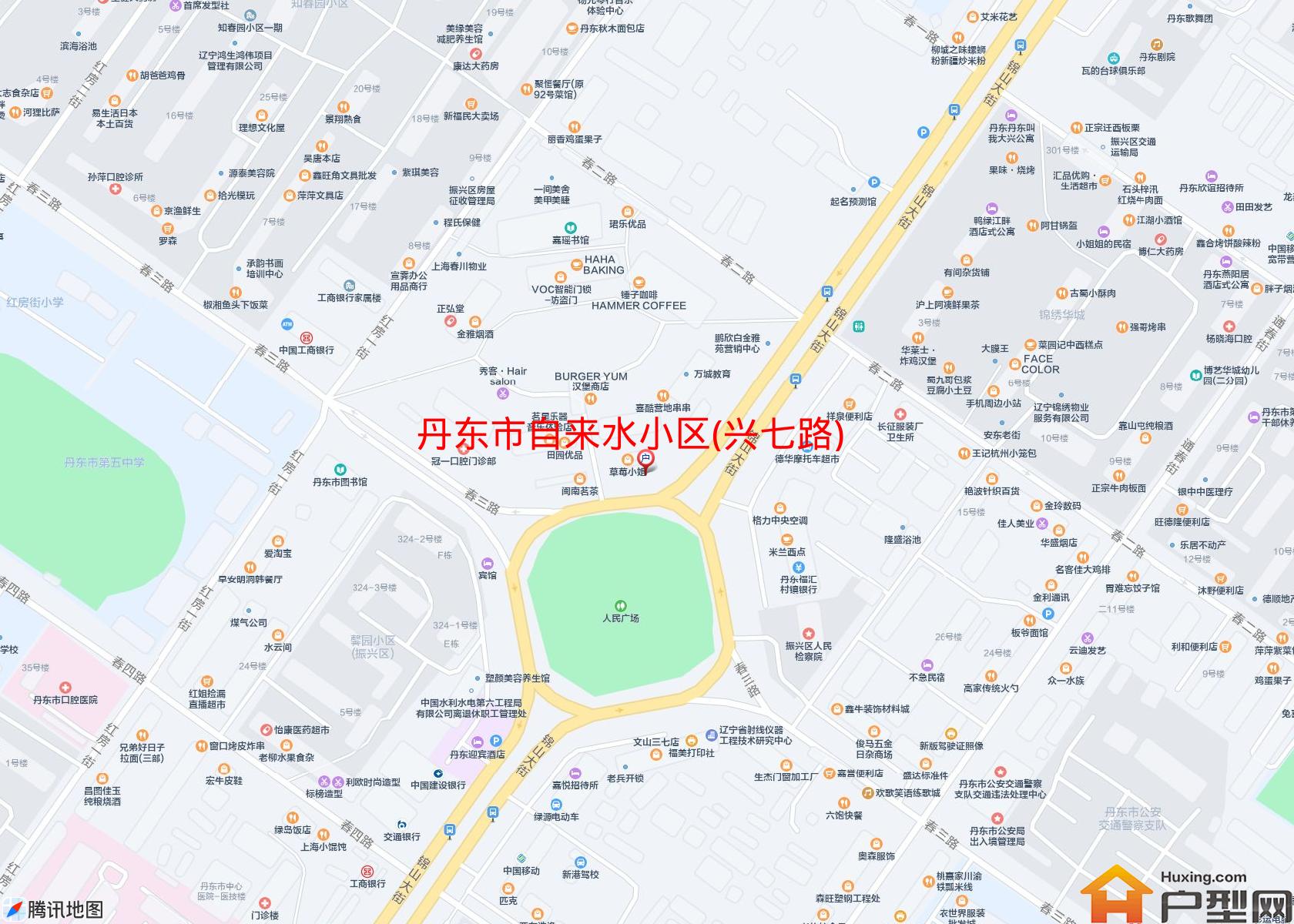 自来水小区(兴七路)小区 - 户型网