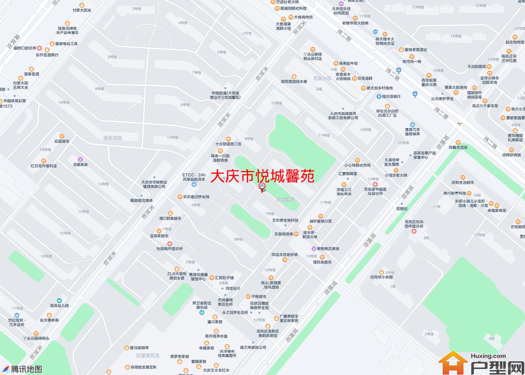 悦城馨苑小区 - 户型网