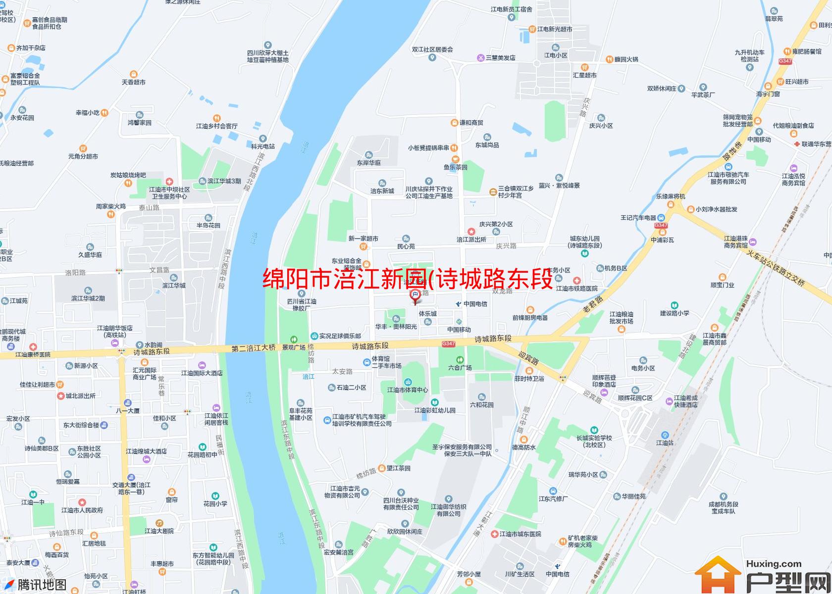 涪江新园(诗城路东段)小区 - 户型网