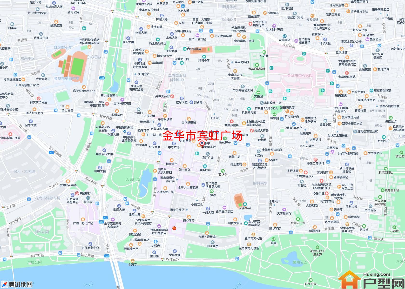 宾虹广场小区 - 户型网
