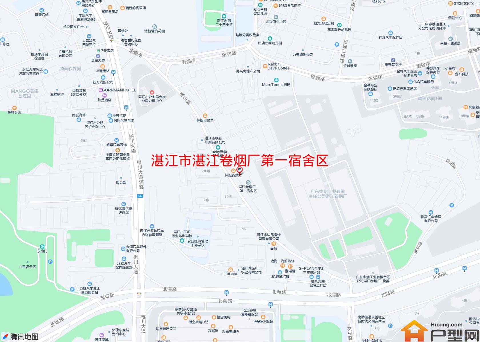 湛江卷烟厂第一宿舍区小区 - 户型网