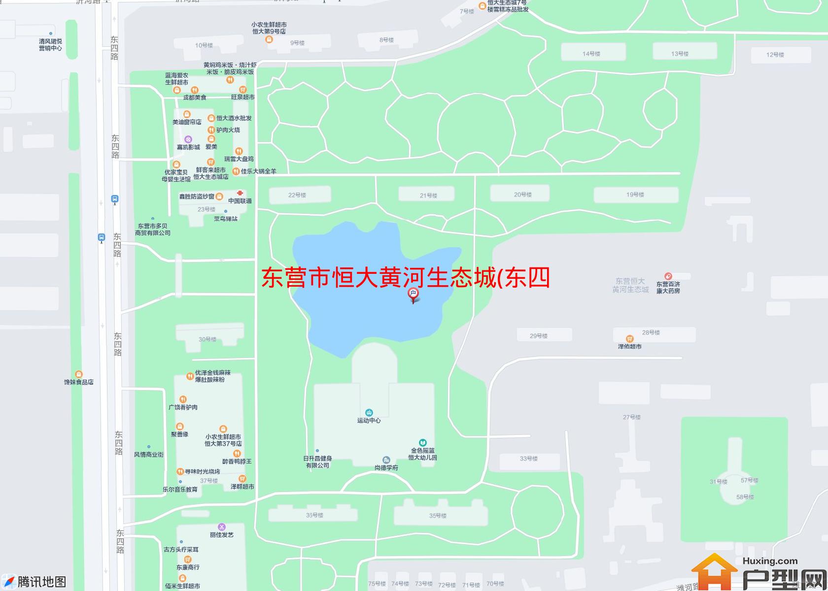 恒大黄河生态城(东四路)小区 - 户型网