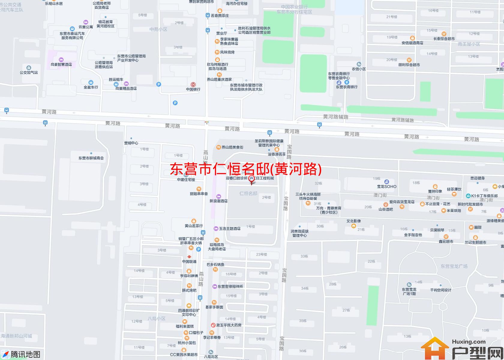 仁恒名邸(黄河路)小区 - 户型网