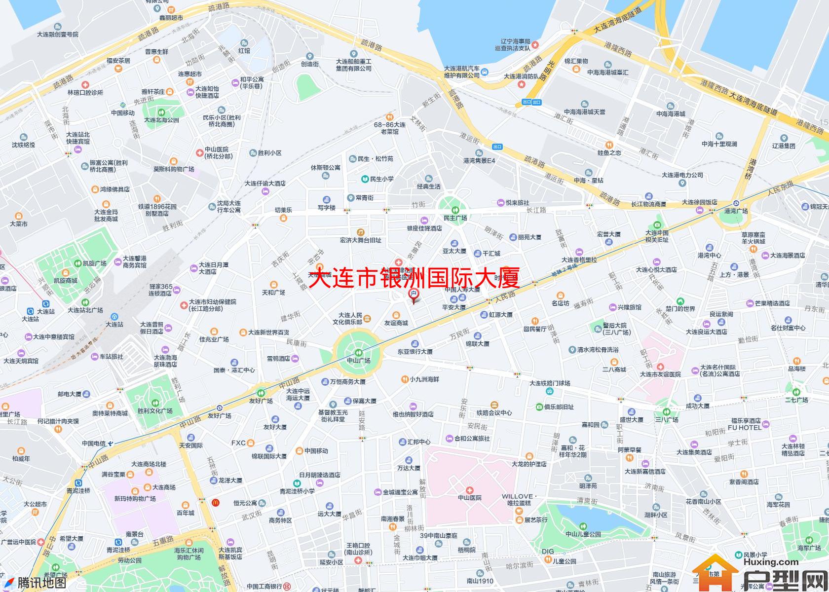 银洲国际大厦小区 - 户型网