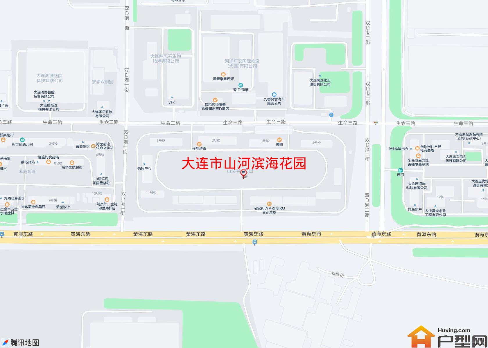 山河滨海花园小区 - 户型网
