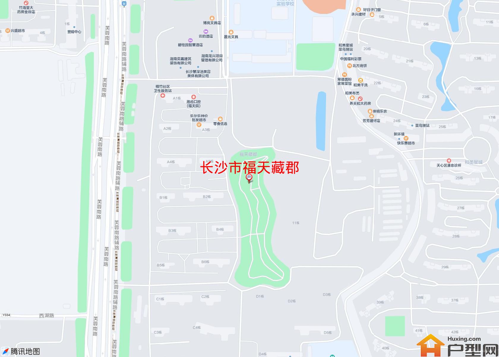 福天藏郡小区 - 户型网
