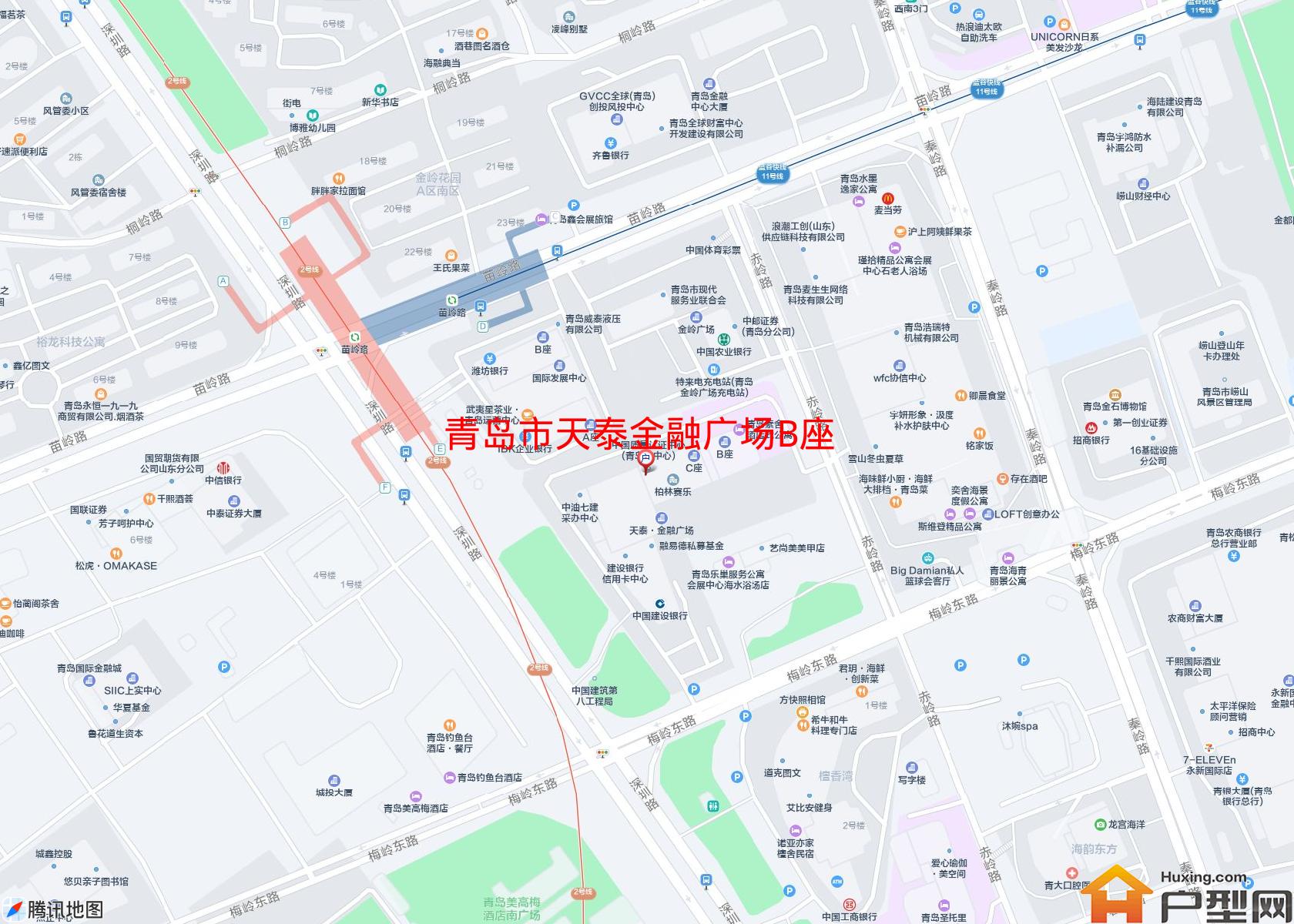 天泰金融广场B座小区 - 户型网