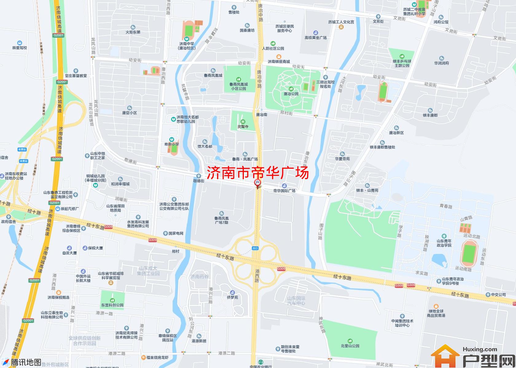 帝华广场小区 - 户型网