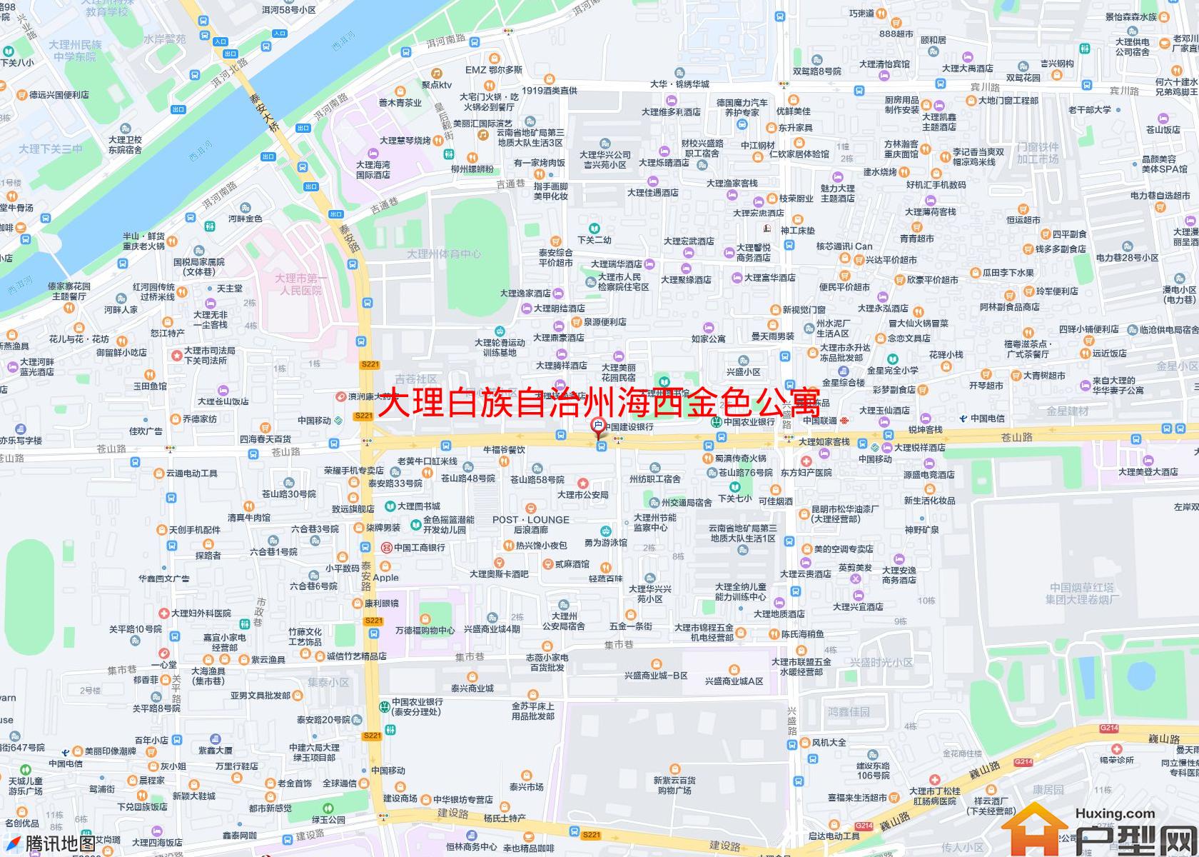 海西金色公寓(大丽线)小区 - 户型网