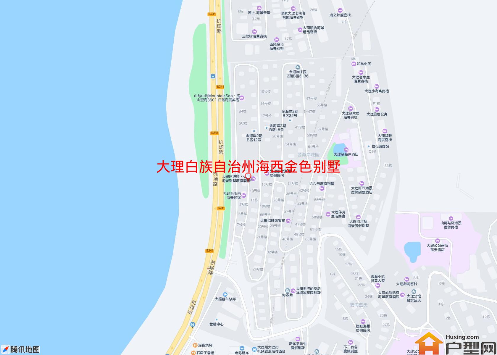 海西金色别墅(大丽线)小区 - 户型网