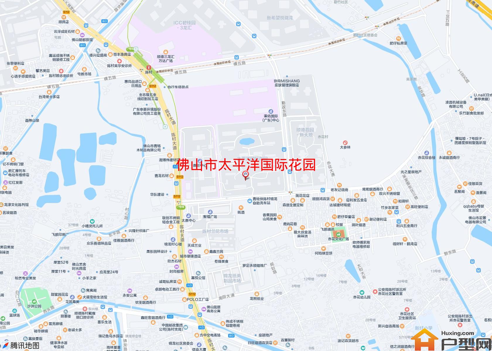 太平洋国际花园小区 - 户型网