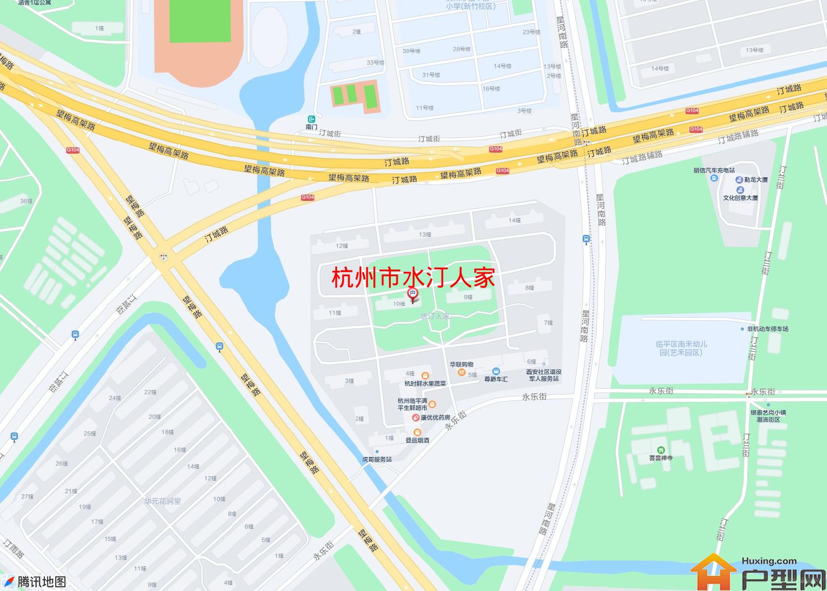 水汀人家小区 - 户型网