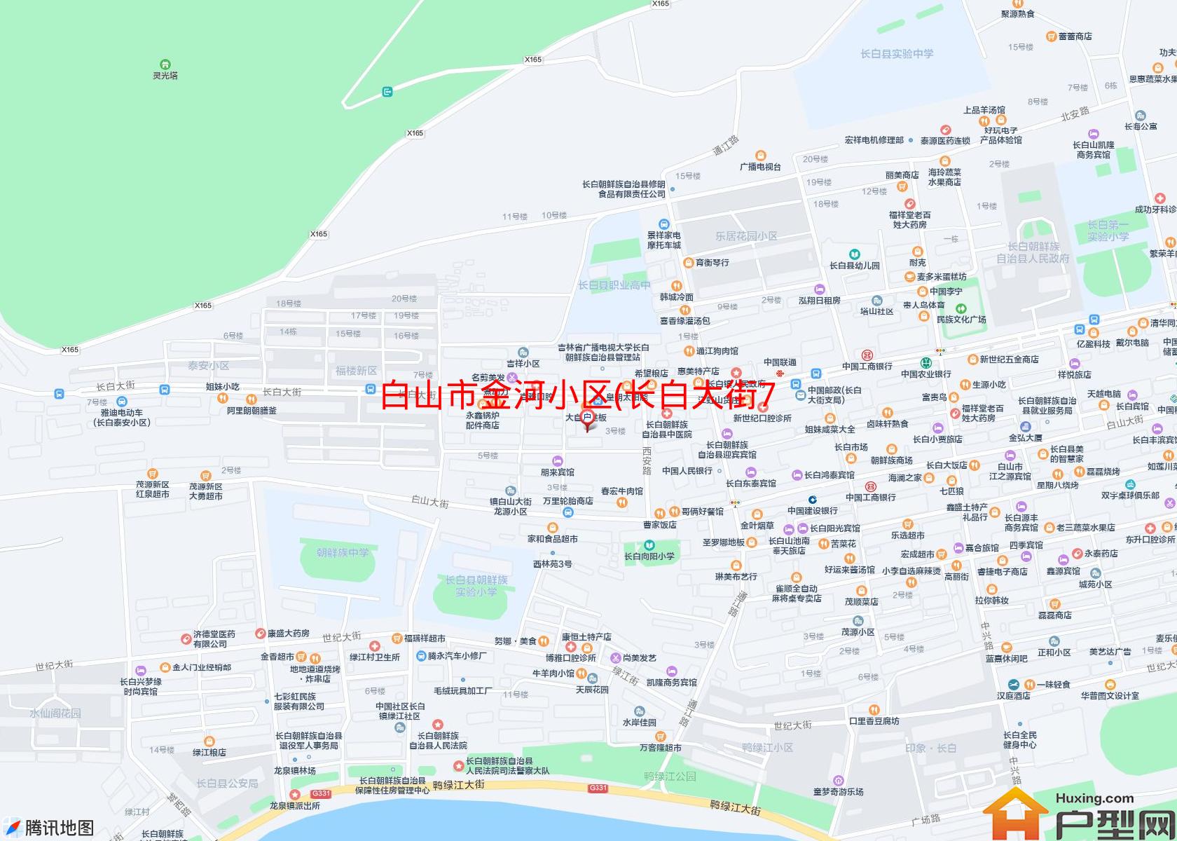 金河小区(长白大街72号)小区 - 户型网
