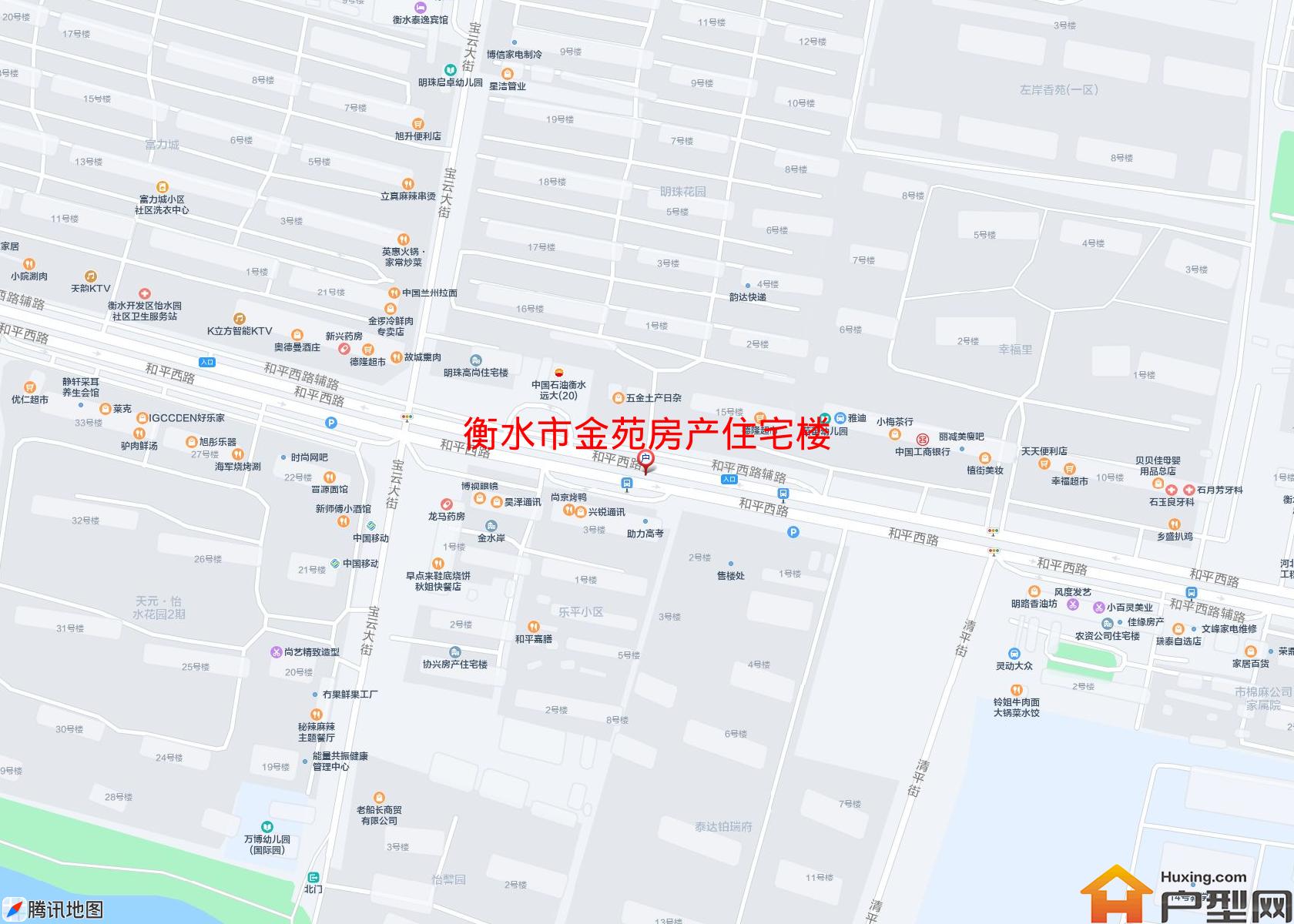 金苑房产住宅楼小区 - 户型网