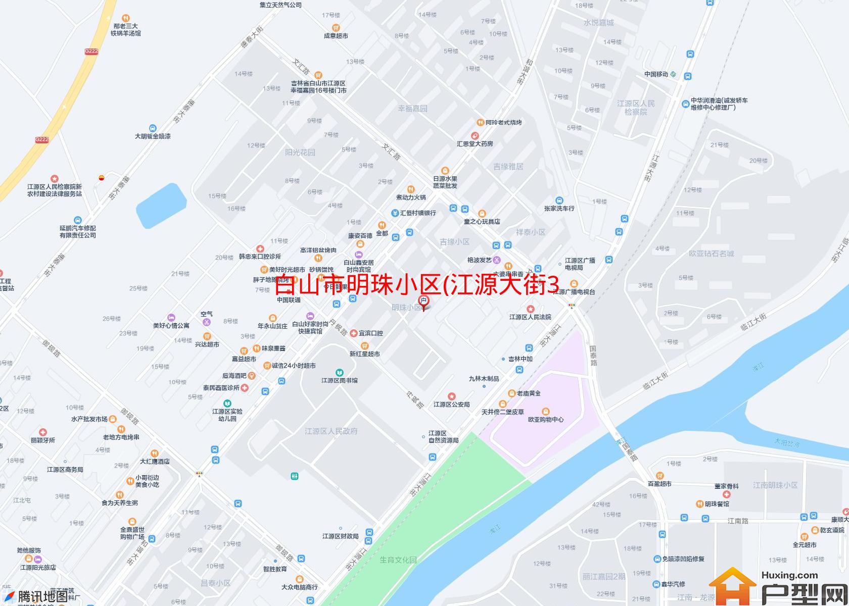 明珠小区(江源大街30号)小区 - 户型网