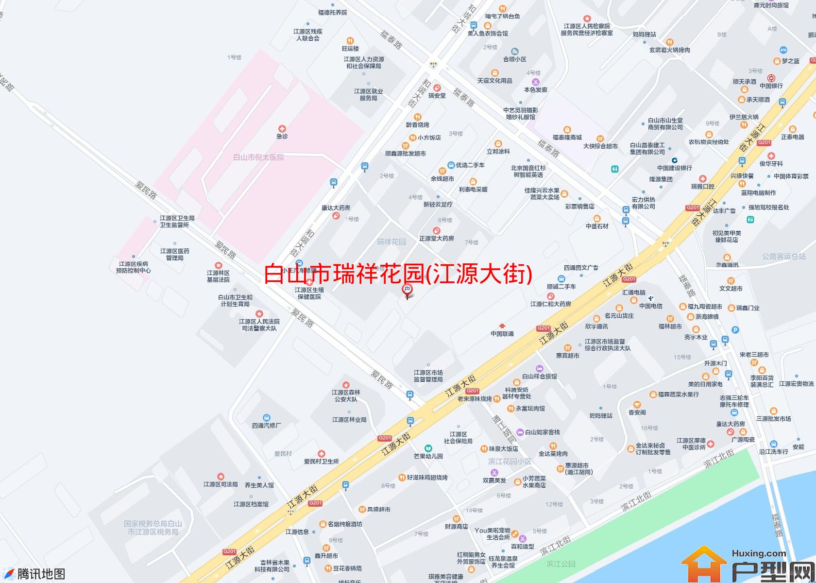 瑞祥花园(江源大街)小区 - 户型网