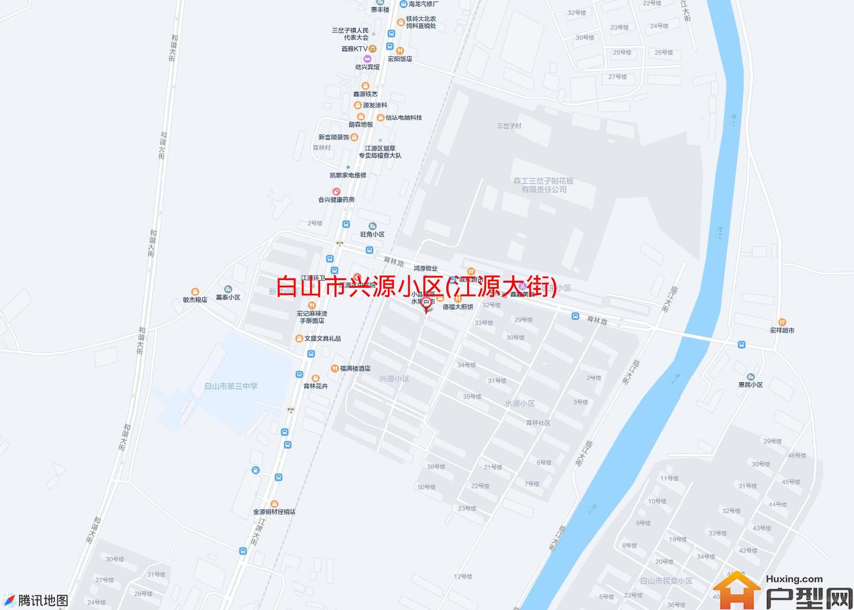兴源小区(江源大街)小区 - 户型网