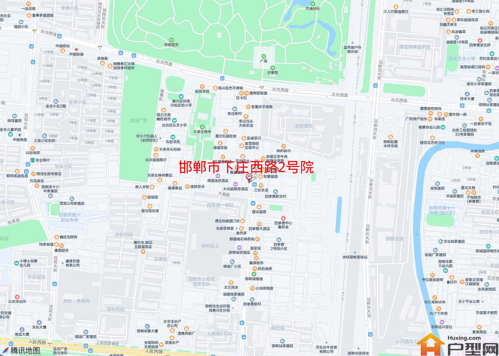 下庄西路2号院小区 - 户型网