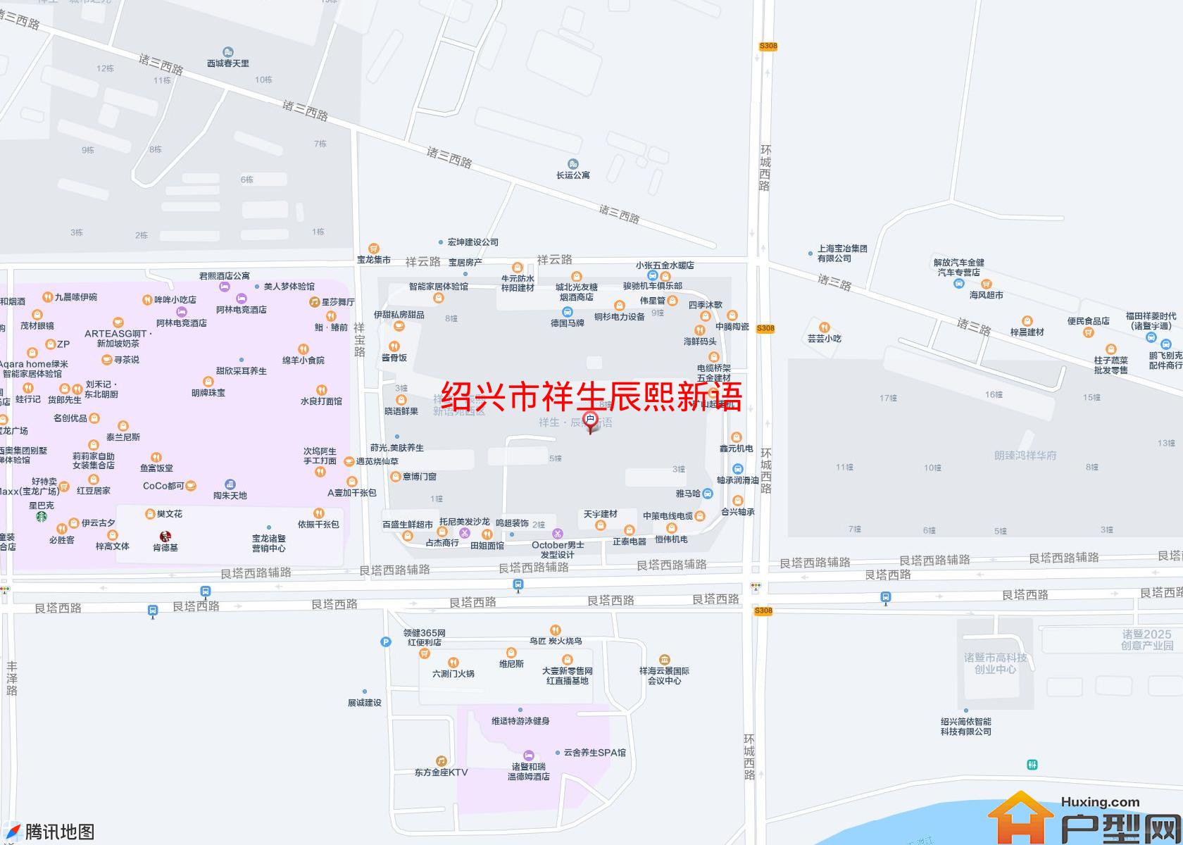 祥生辰熙新语小区 - 户型网