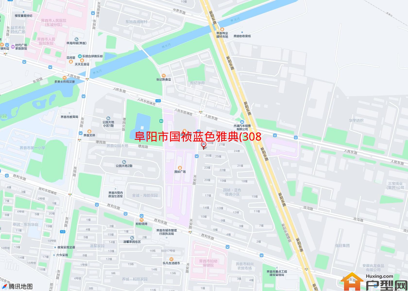 国祯蓝色雅典(308省道)小区 - 户型网