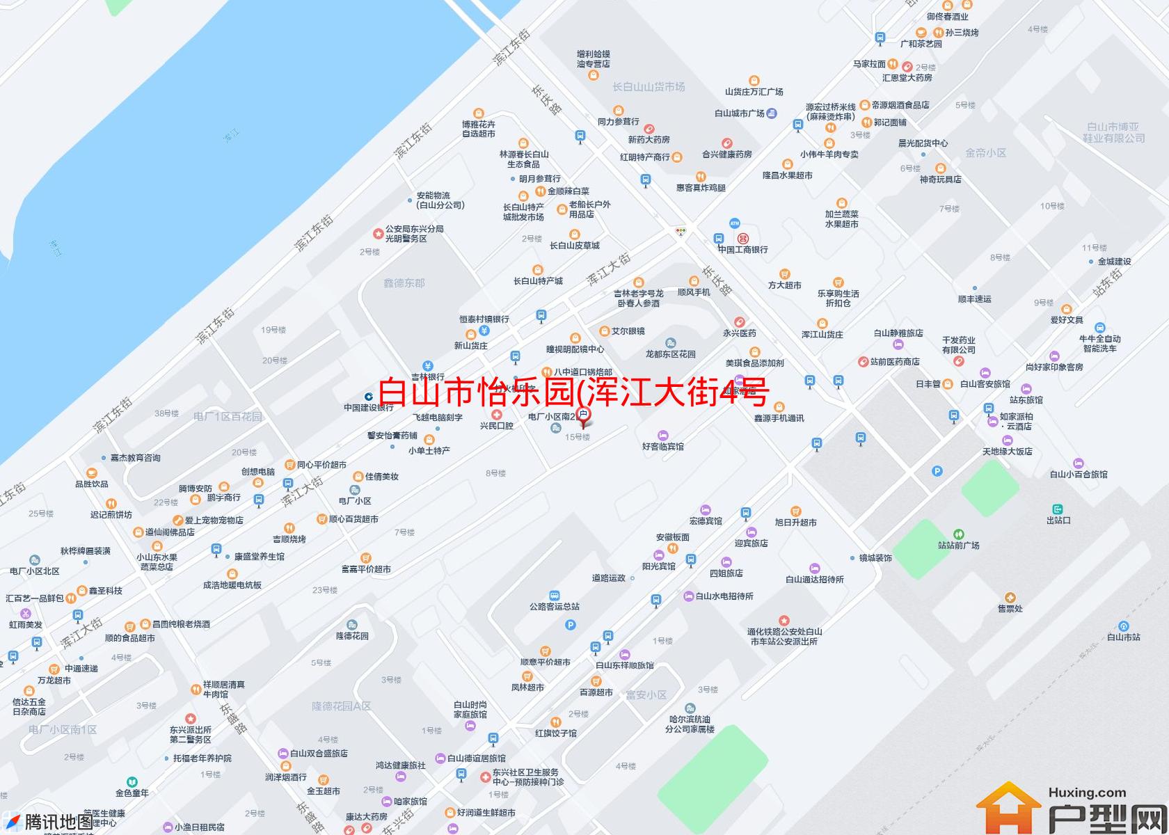 怡乐园(浑江大街4号)小区 - 户型网