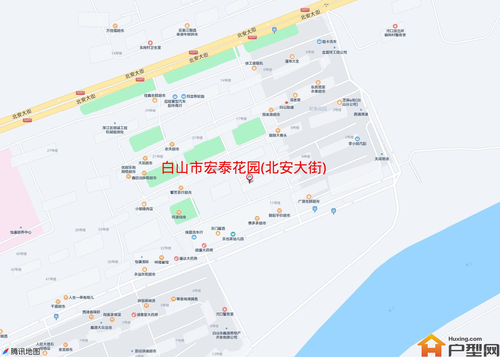 宏泰花园(北安大街)小区 - 户型网