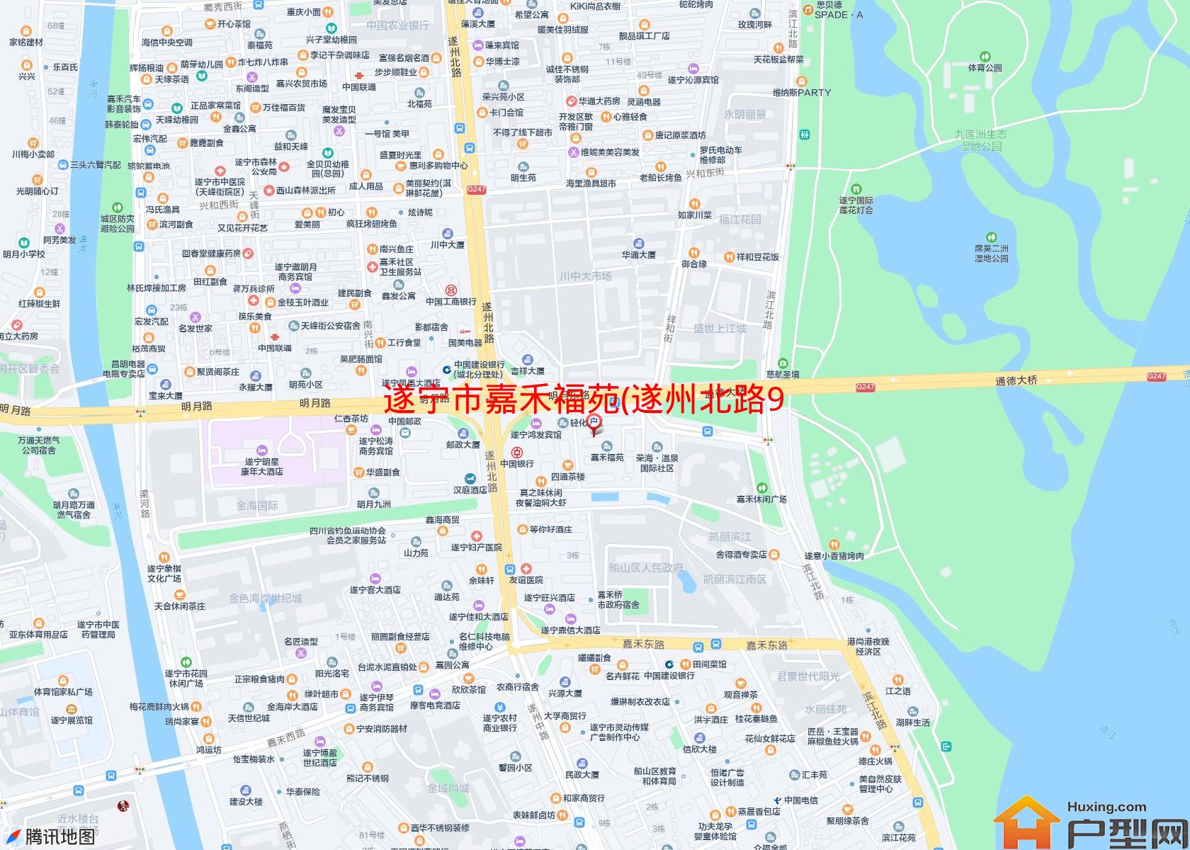 嘉禾福苑(遂州北路90号)小区 - 户型网