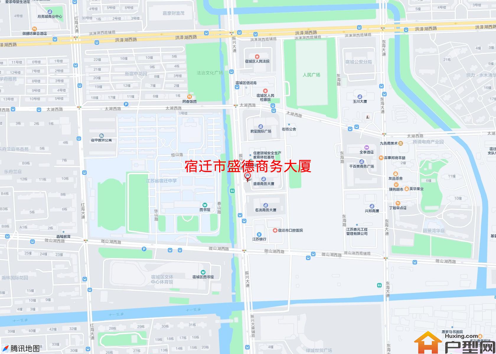 盛德商务大厦小区 - 户型网