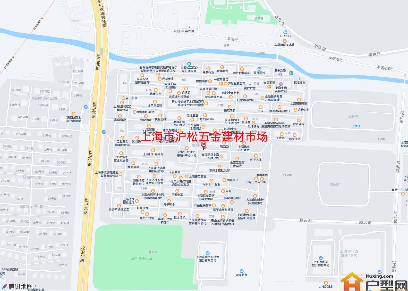 沪松五金建材市场小区 - 户型网