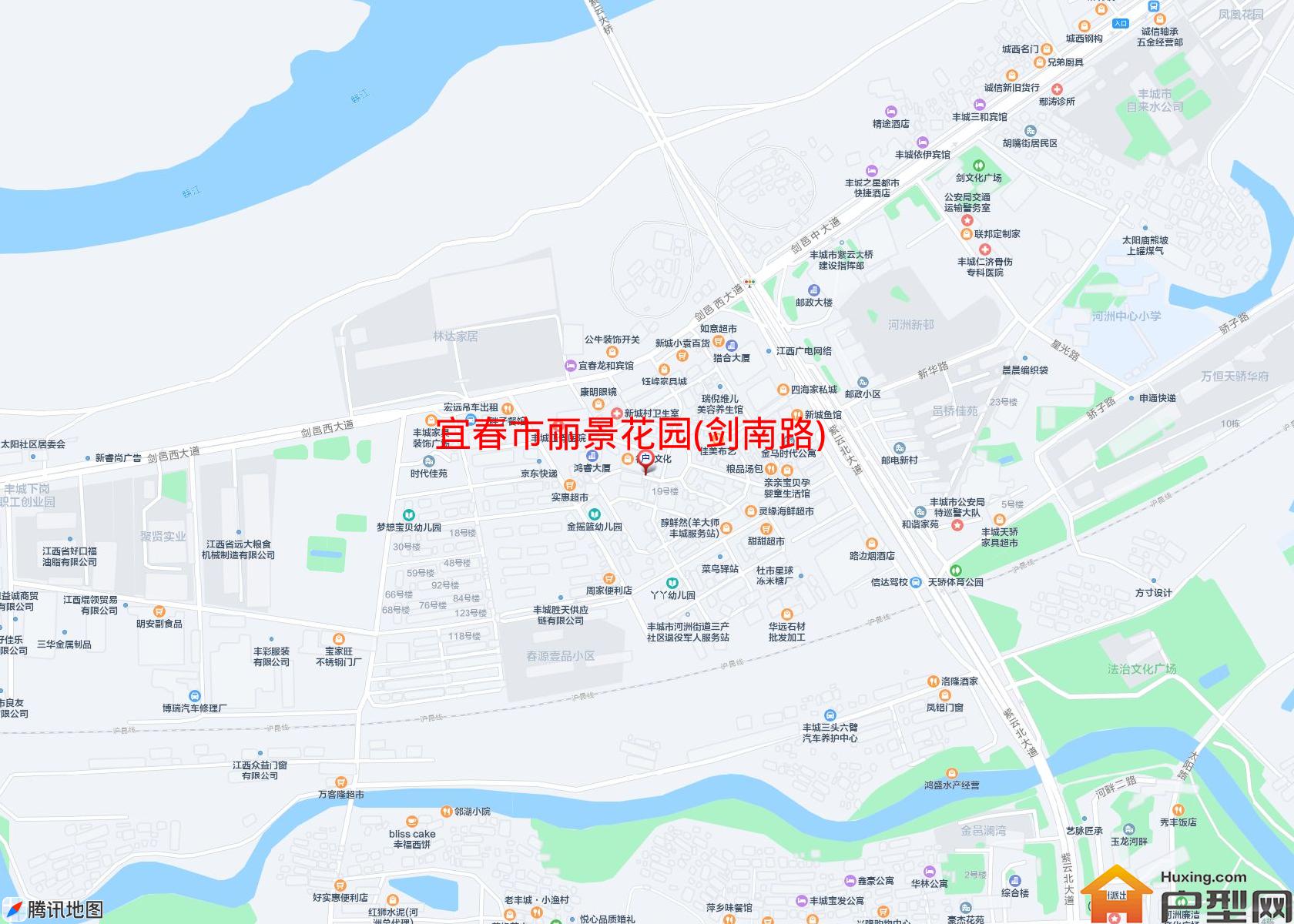 丽景花园(剑南路)小区 - 户型网