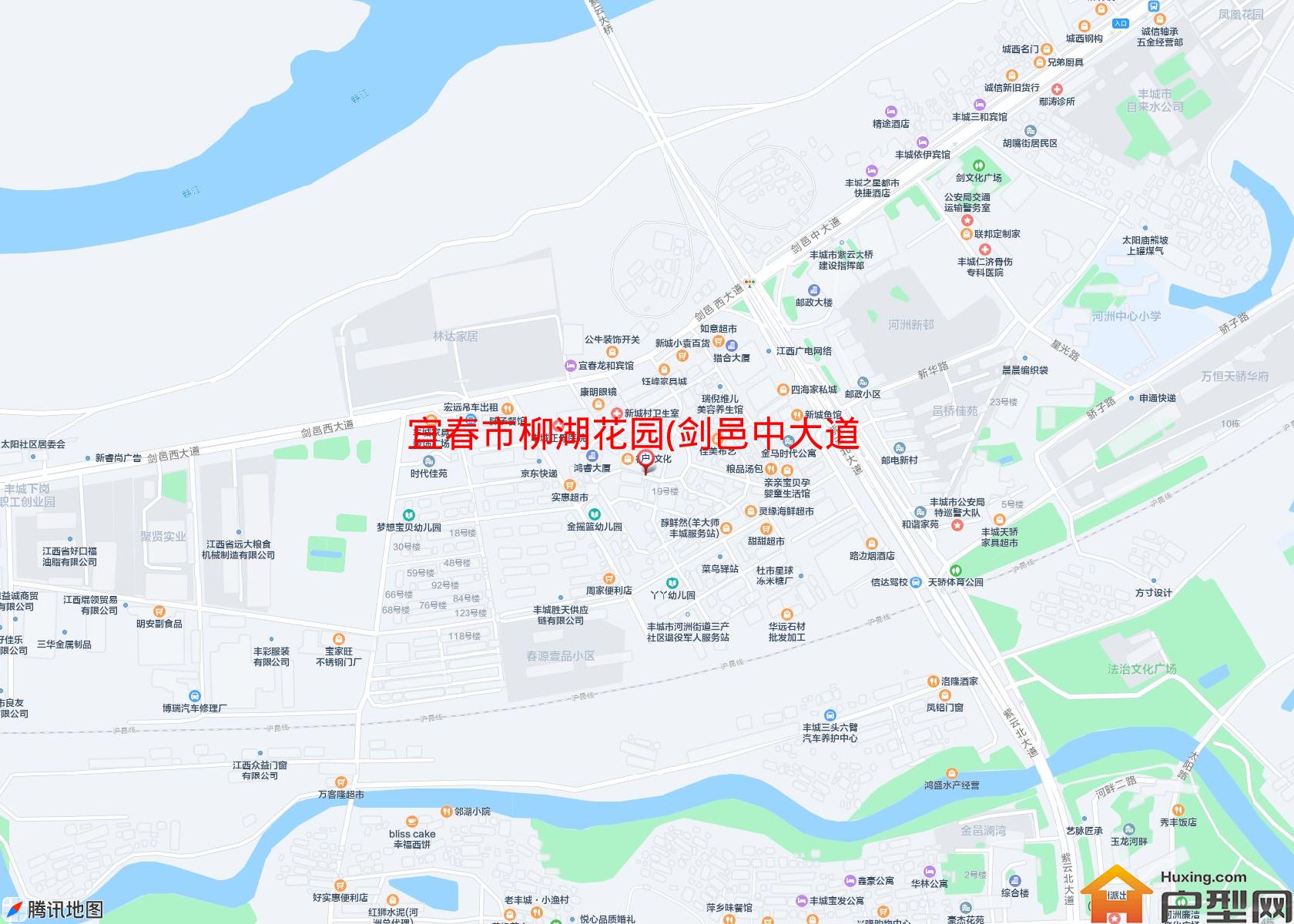 柳湖花园(剑邑中大道)小区 - 户型网