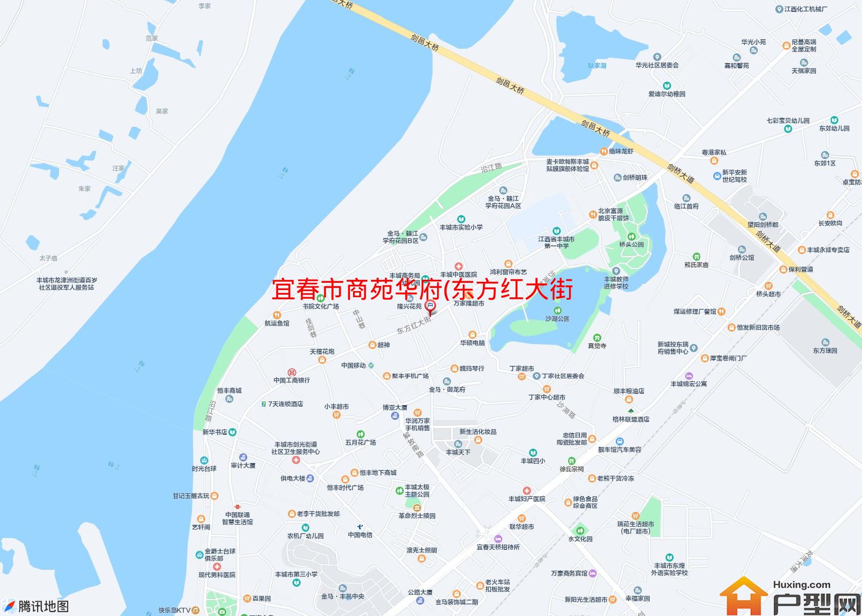 商苑华府(东方红大街168号 )小区 - 户型网