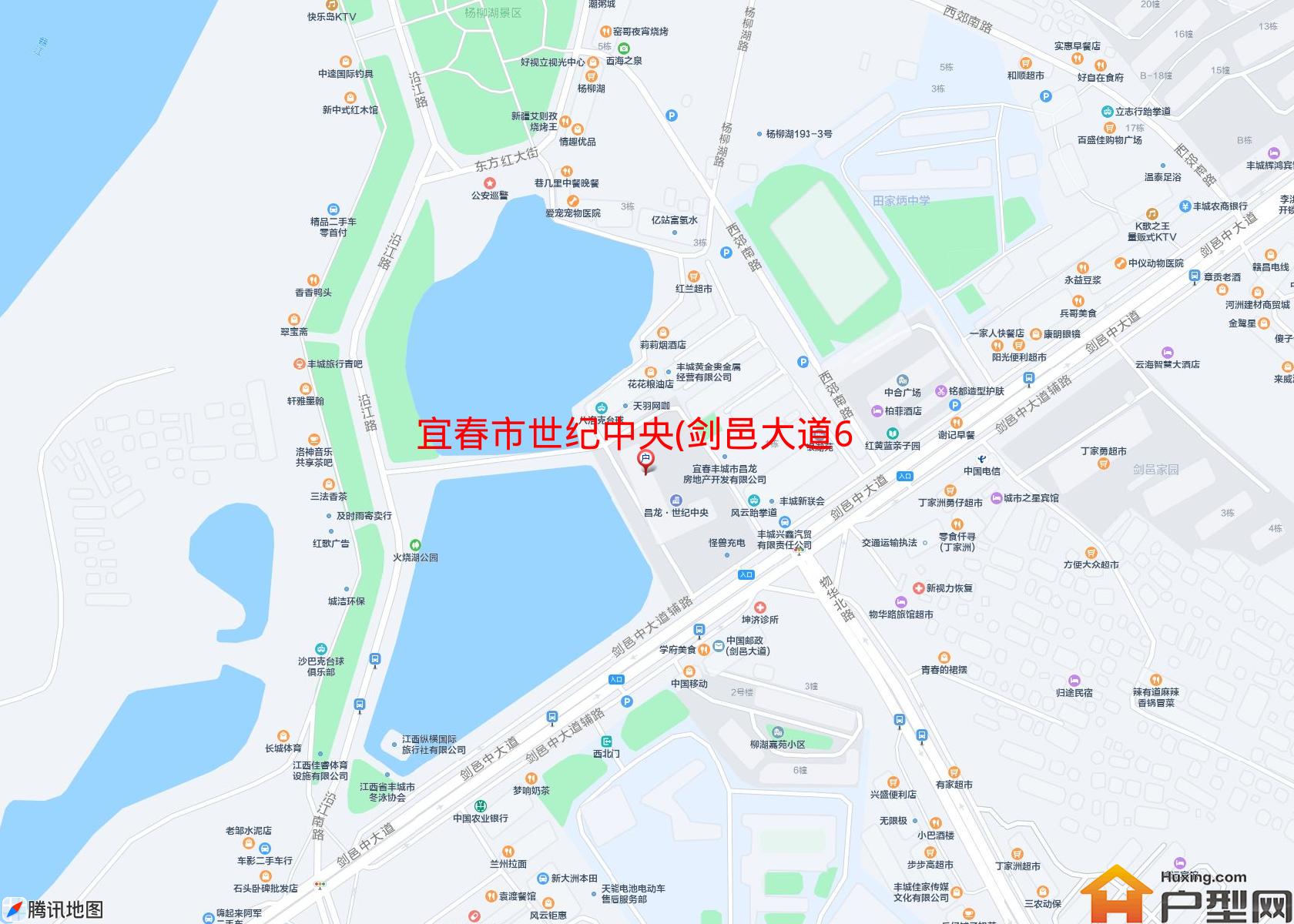 世纪中央(剑邑大道642号)小区 - 户型网