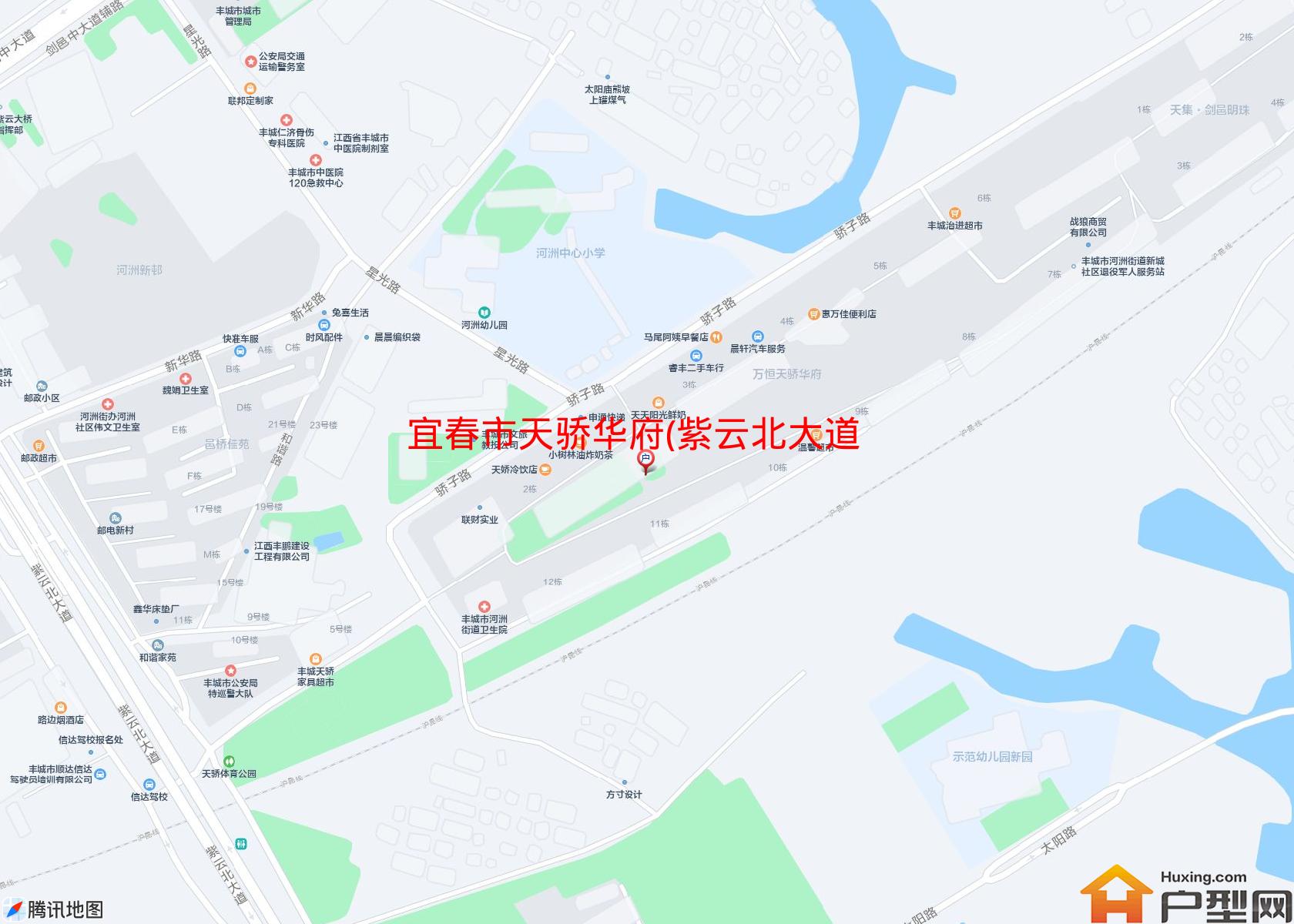 天骄华府(紫云北大道)小区 - 户型网