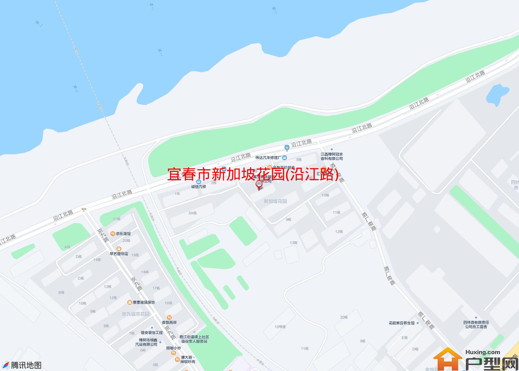 新加坡花园(沿江路)小区 - 户型网