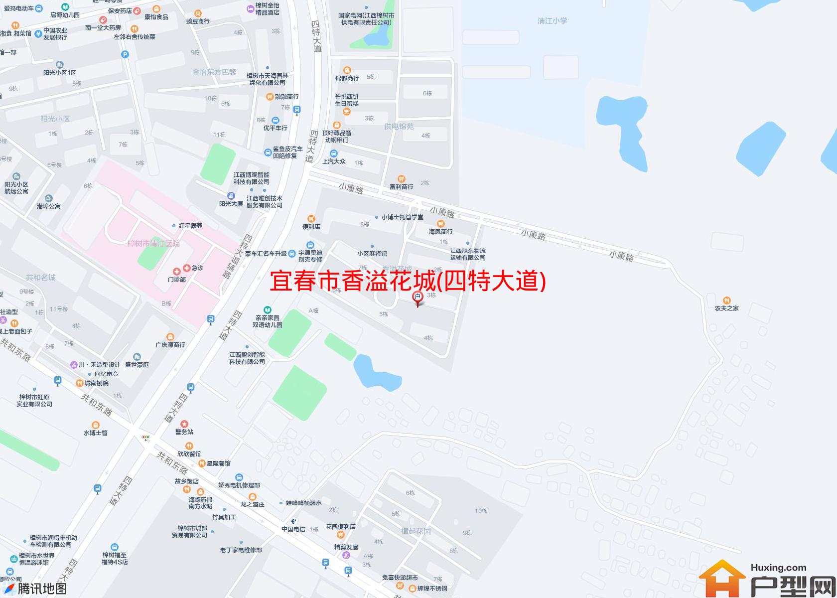 香溢花城(四特大道)小区 - 户型网