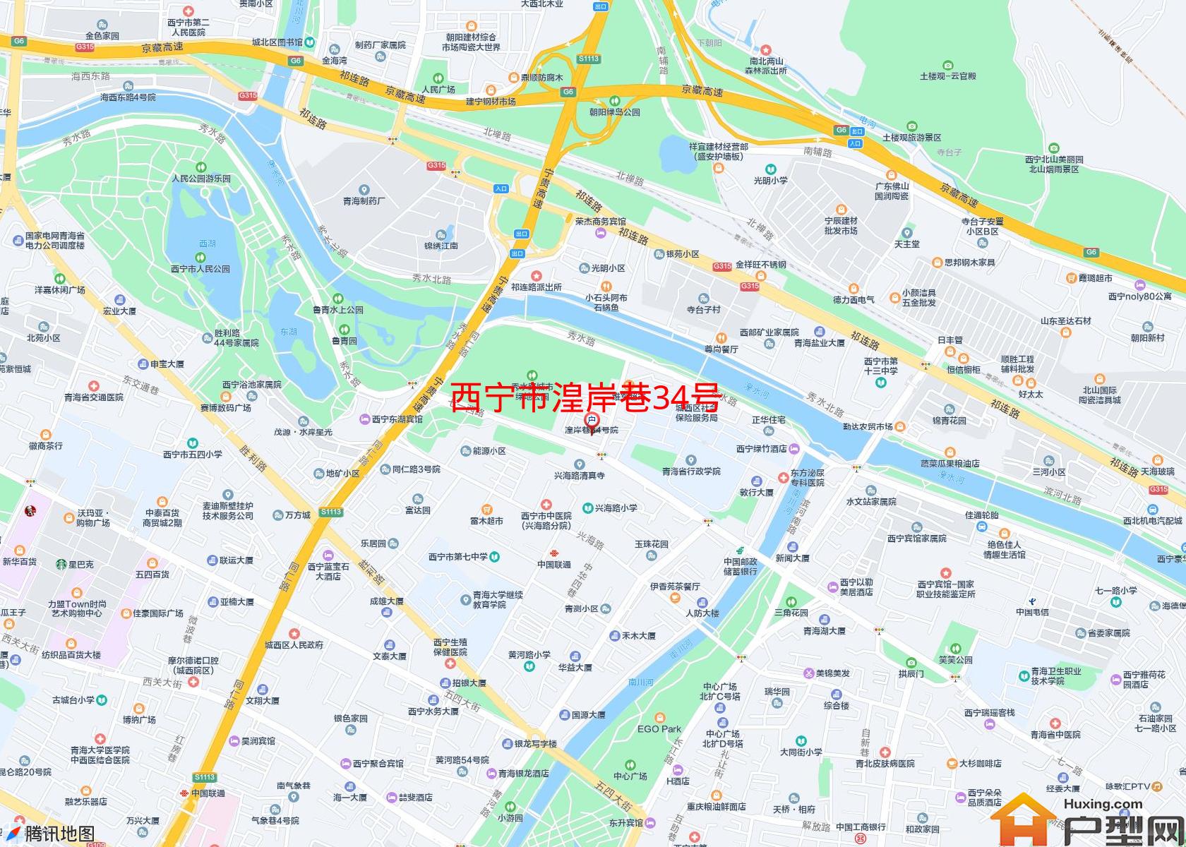 湟岸巷34号小区 - 户型网