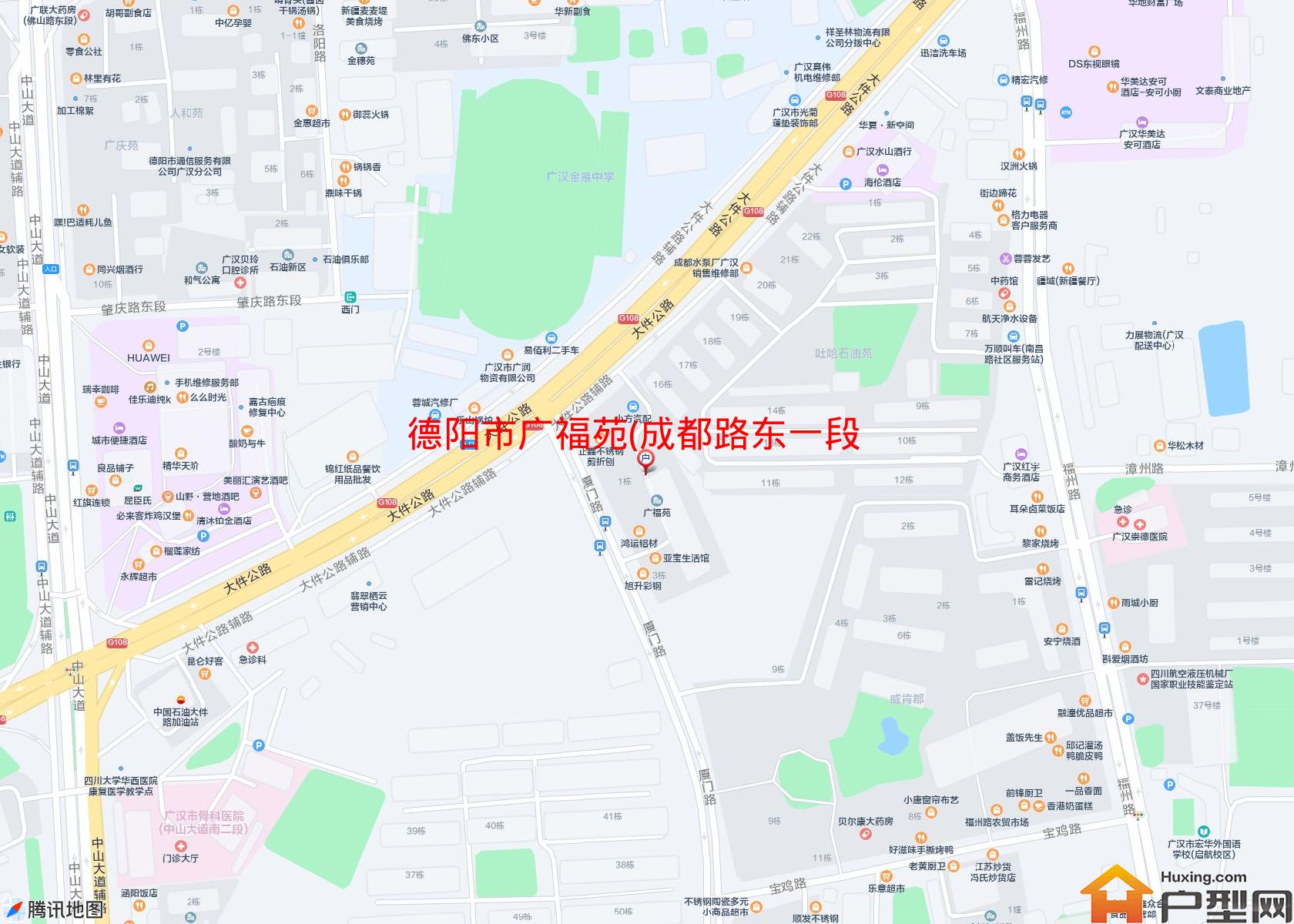 广福苑(成都路东一段108号)小区 - 户型网